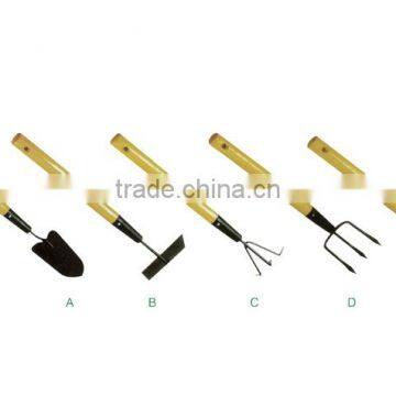 Wood Handle Garden Tool Set With Good Quality PRS-G22011
