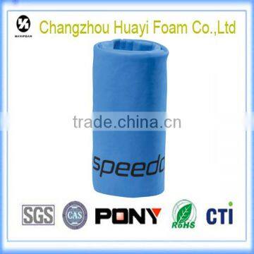 Blue Color Sweat Ultra Absorbent Chamois Sport Towel
