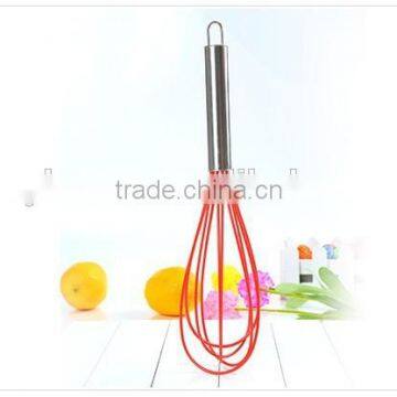 Intelligent Kitchen Special Convenient Manual Silicone Rubber Egg Whisk photo-4