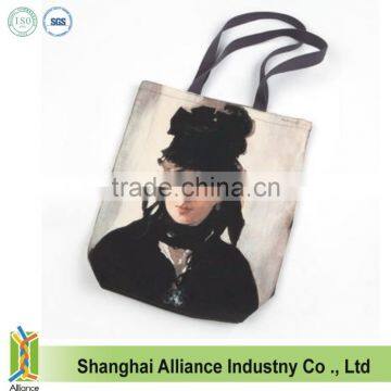 OEM ECO Friendly Organic Cotton Standard Size Cotton Tote Bag photo-4