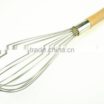 37031 Stainless Steel Whisk With Wooden Handle photo-3