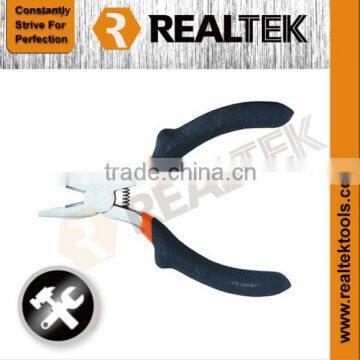 Nickel-planted Mini Combination Pliers With Raised Shoulder