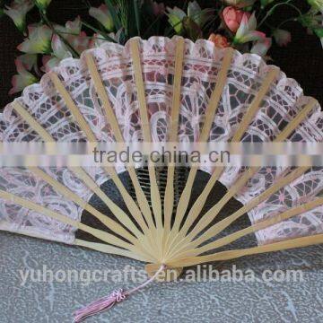 Western Traditional Lace Bride Fan photo-2