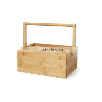 Custom bamboo kitcchen storage box