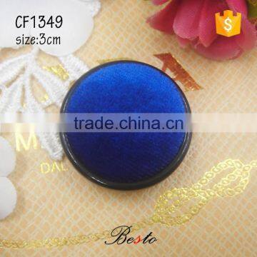 Gorgeous Posh Classical Circular Cloth Buttons for Garments photo-2