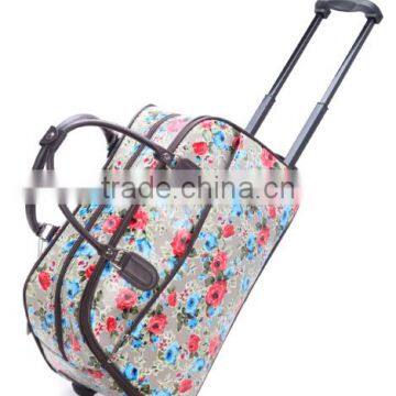 Printing Trolley Travel Bag With Durable Wheels photo-3