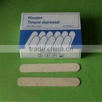 Hospital Healthy Birch Wood Eco-friendly Beauty Tongue Depressor Wooden
