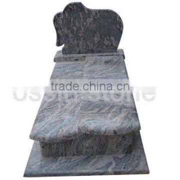 Shanxi Black Granite Tombstone