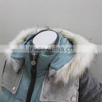 Hot Sale Coat Woman Fashion Down Feather Coat / Padded Long Down JACKET photo-2