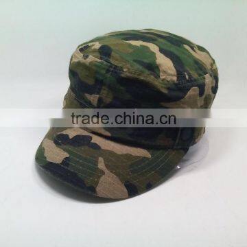 Wholesale Custom 6 Panel With Flat Embroidery Cap With Inside Pocket Camo Truker Cap photo-3