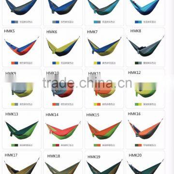 Factory Wholesale Lightweight Folding Nylon Outdoor Camping Hammock,portable Parachute Hammock