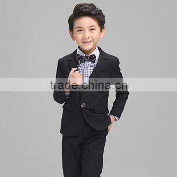 Wholesale Boys Pant Formal Dress Black Color Suit