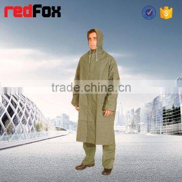 cheap fashion reflective rain poncho with logo