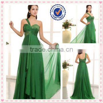 Chiffon One Shoulder Formal Long Evening Dress Formal Dress