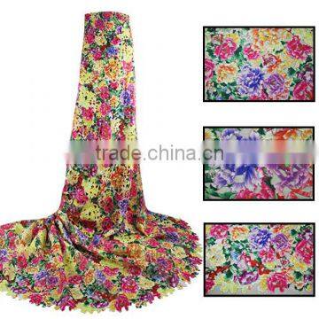 New Designer 2017 Indian Raw Silk Beaded Georges With Stones photo-2