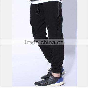 MSW0008 Tide Brand Winter Haren Feet Pants Men Slim Pants Leisure Jogging Pants Received Foot Sweat Pants photo-3