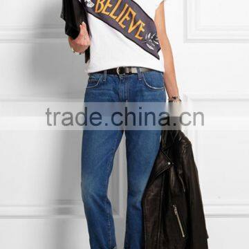 Believe Printed Wholesale Cotton t Shirt Printing photo-2