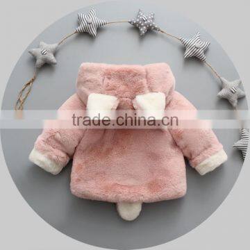 2016 Wholesale Children Boutique Clothing Kids Winter Coat for Girls photo-4