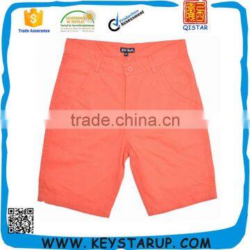 Bright Orange Waterproof Fast Dry Golf Shorts For Men