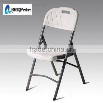 HDPE Blow Molding Cheap Plastic Folding Chairs for Wedding,picnic,party,meeting photo-4