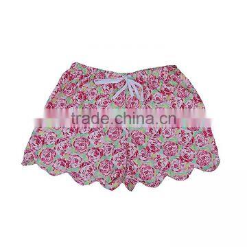Giggle Moon Remake Girls Matching Icing Lace Short Pants Girls Chevron Pants photo-3