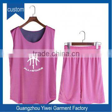 custom sleeveless basketball wear for men