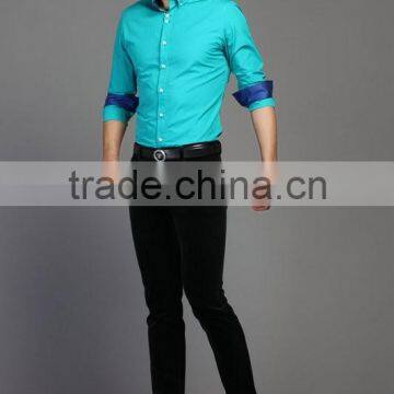 Mens Fashion Dress Shirts,double Collar Stylish Dress Shirts photo-3
