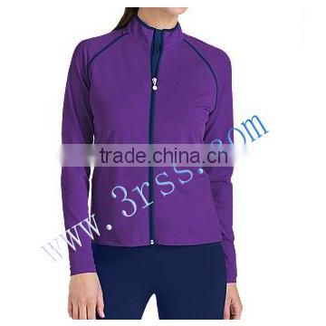 2014 women's long sleeve rash jacket