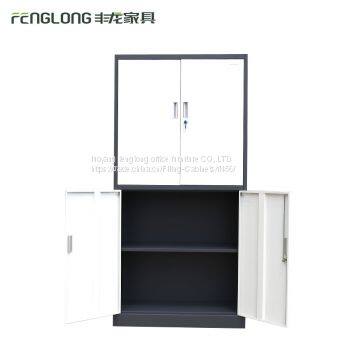 Fenglong 2 Door Full Height Steel Filing Cabinet /swing Door Steel Cupboard photo-5