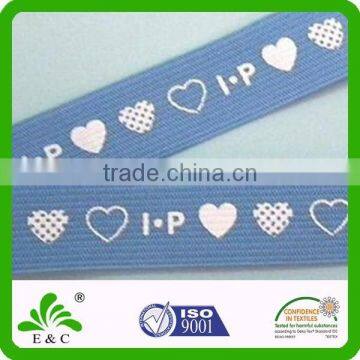 Popular Design Heart Print Screen Printing Hair Tie photo-2