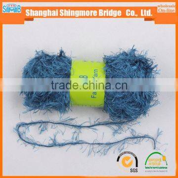 Online Shopping Knitting Yarns China Suppliers Cheapest Price Wholesale Oeko Tex Certified Feather Yarn Hand Knitting Yarn photo-4
