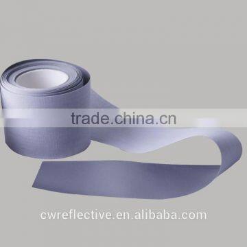 Custom 1.5cm Silver Double Sided Reflective Elastic Tape for Infant Clothing photo-4