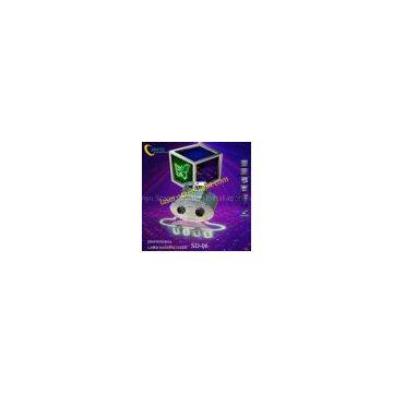 LCD display RB firefly + SD Card green animation party laser lighting effect  SD-06