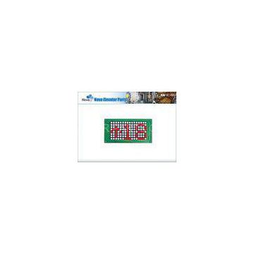 DC12V Elevator Parts , LCD Elevator Display / Elevator COP LOP Indicator