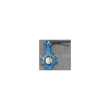 Lug Type Cast Iron Butterfly Valve by Pneumatic / Lever Operated 2 Inch 24 Inch 40