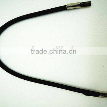 High Quality Classical Plastic Handle Leather Jumping Ropes photo-4