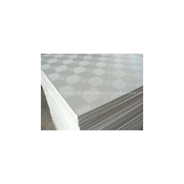 PVC gypsum ceiling tile