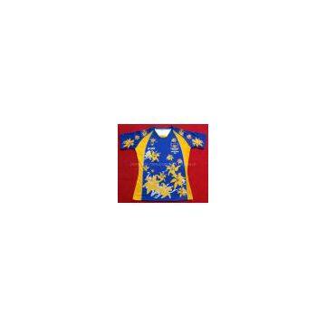 Custom rugby jersey with sublimation print