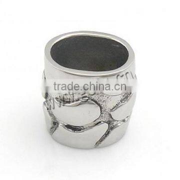 New Stainless Steel Tube Beads Beading Jewelry Making Stainless Steel Spacer Beads photo-3