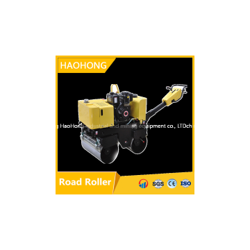 Walking type double Drums Driving Road Roller photo-3