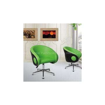 Synthetic Leather Bar Chair With Five Star Feet