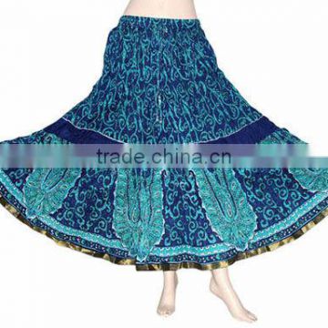 fashionable cotton long skirt