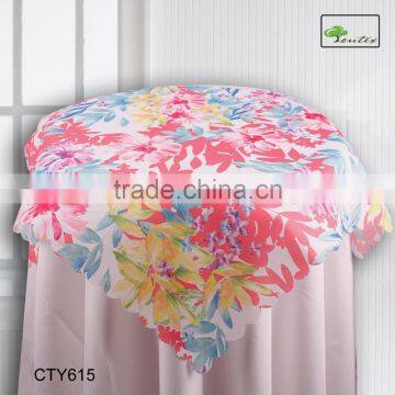 polyester printed tabel cloth