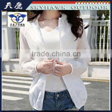 Best Selling Fashion Girls Sun Protection Shirts photo-3