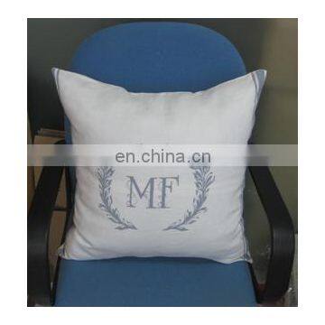 100% pure linen stocking cushion cover with printing for wholesale