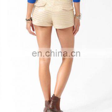 Metallic Stripe Shorts CSS0069