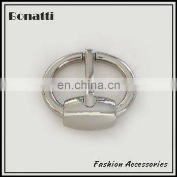 fashion custom elliptical nickel pin buckles