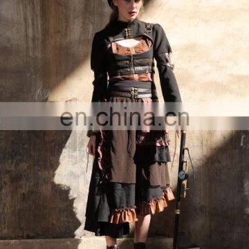 Steampunk Women's Open Chest Bolero by RQBL photo-4