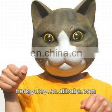 New Brand Made Adult Rubber Full Face Kitty Cat Mask From Japan