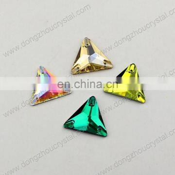 Loose fancy sew on crystal stones for clothes decoration